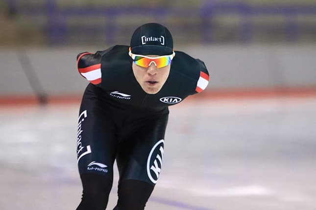Speed skater wins World Cup bronze to be named December Athlete of the Month