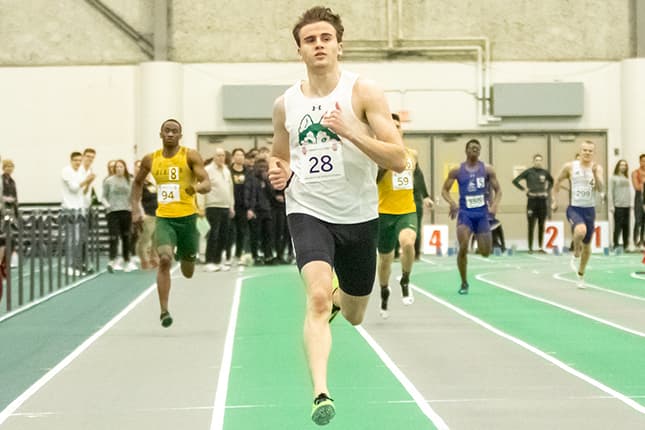 Prince Albert sprinter Karson Lehner named February Athlete of the Month