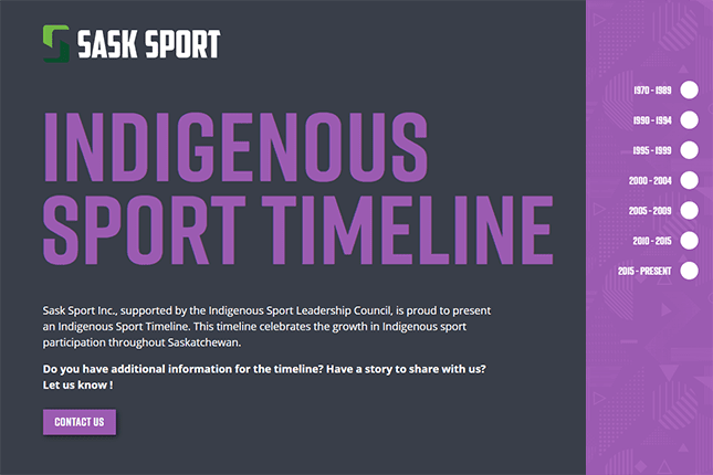 New timeline celebrates evolution of Indigenous participation in sport, culture and recreation