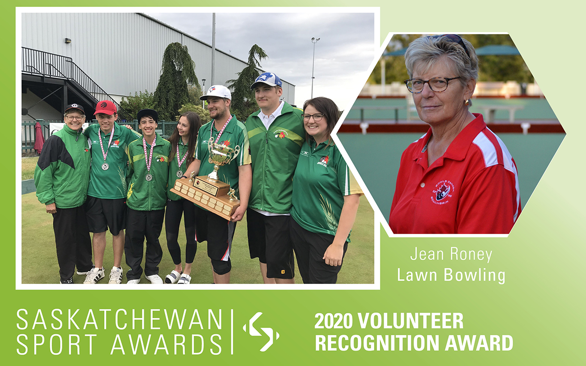 Accomplished lawn bowling official and coach, Jean Roney, honoured with Volunteer Recognition Award
