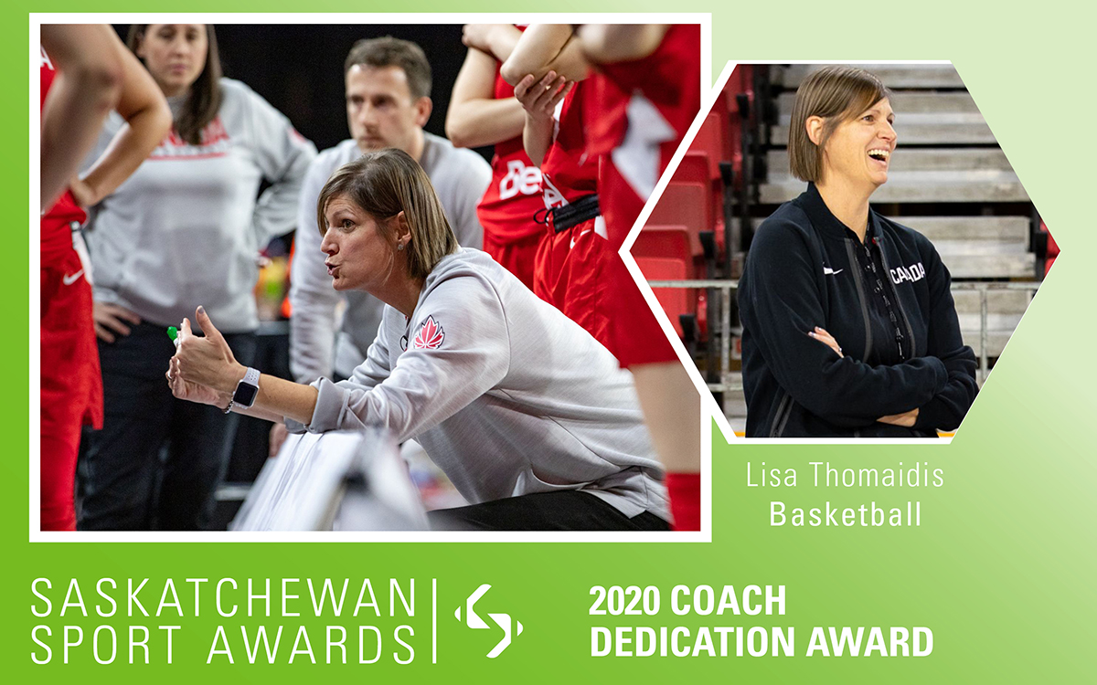 Basketball’s Lisa Thomaidis honoured with Coach Dedication Award