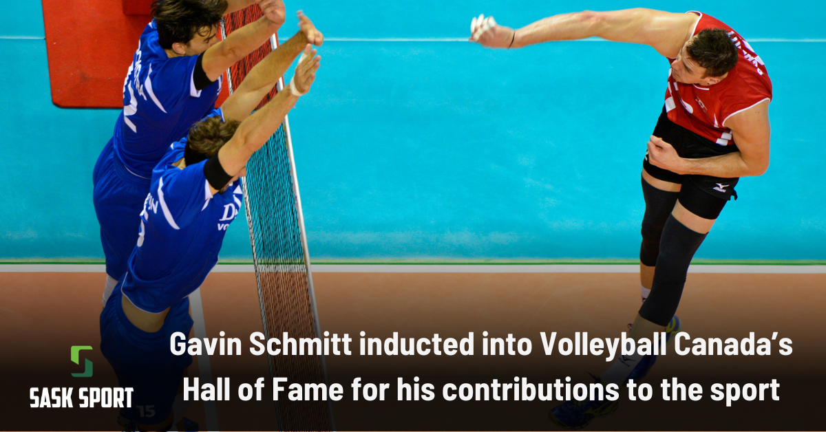 Gavin Schmitt inducted to 2024 Volleyball Canada Hall of Fame